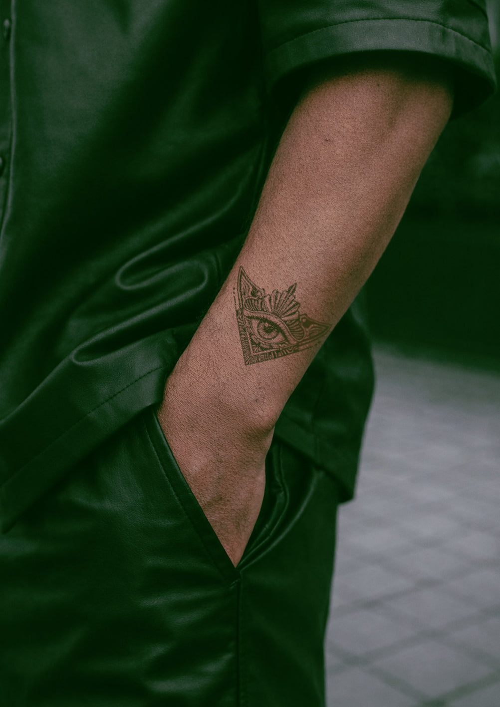 Wisdom buff tattoo artwork