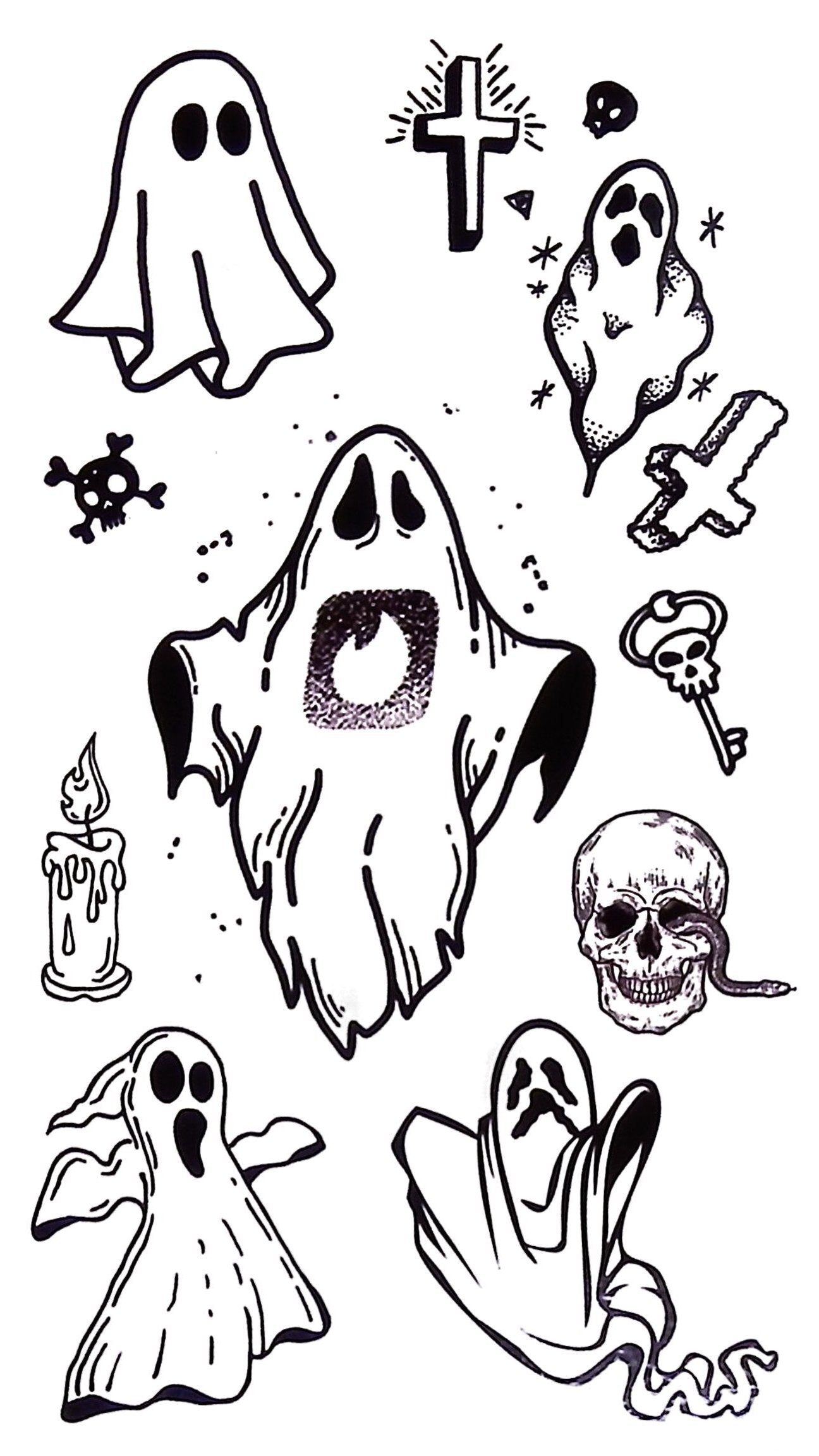 Halloween Instant Tattoos 12