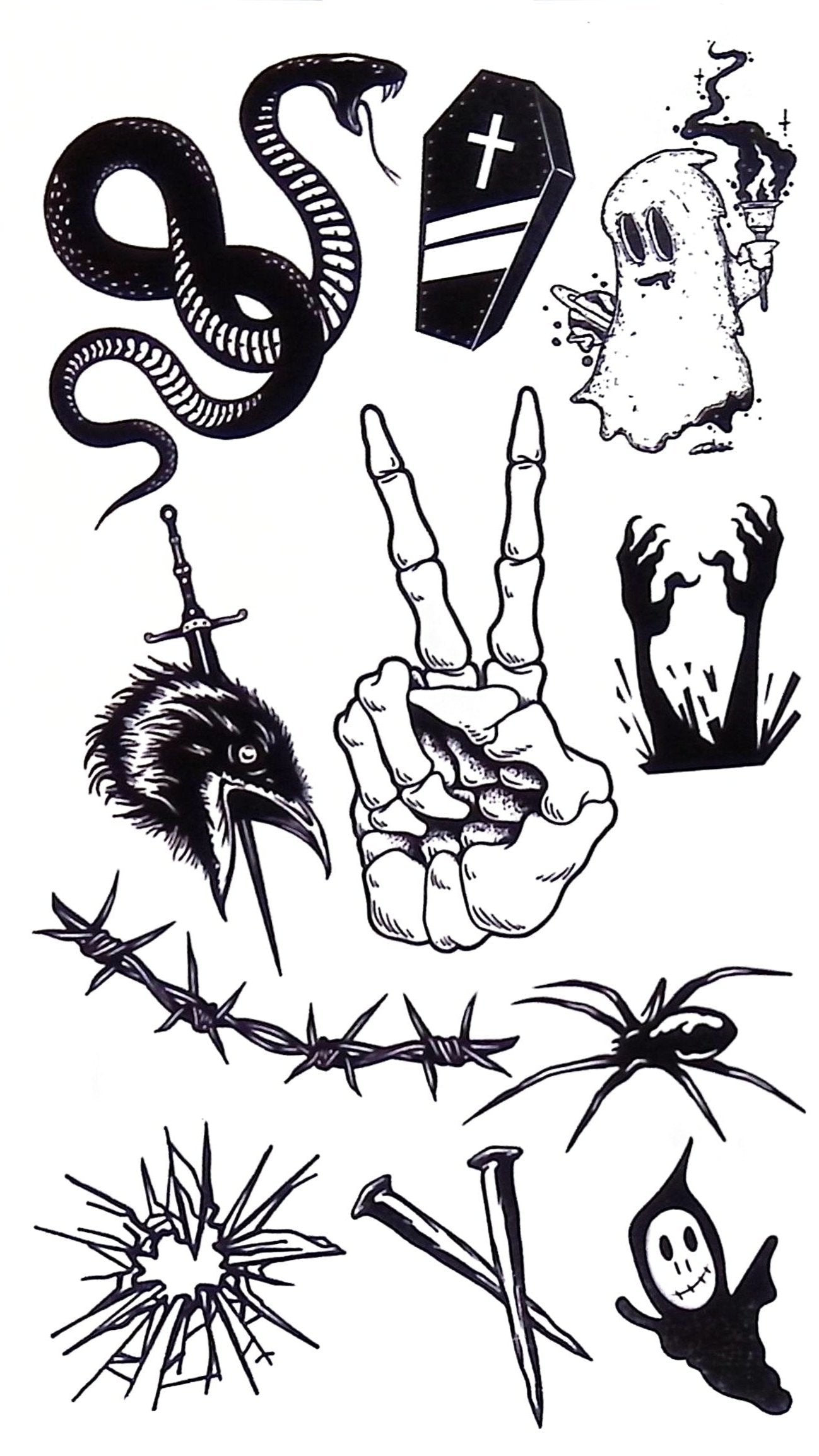 Halloween Instant Tattoos 18