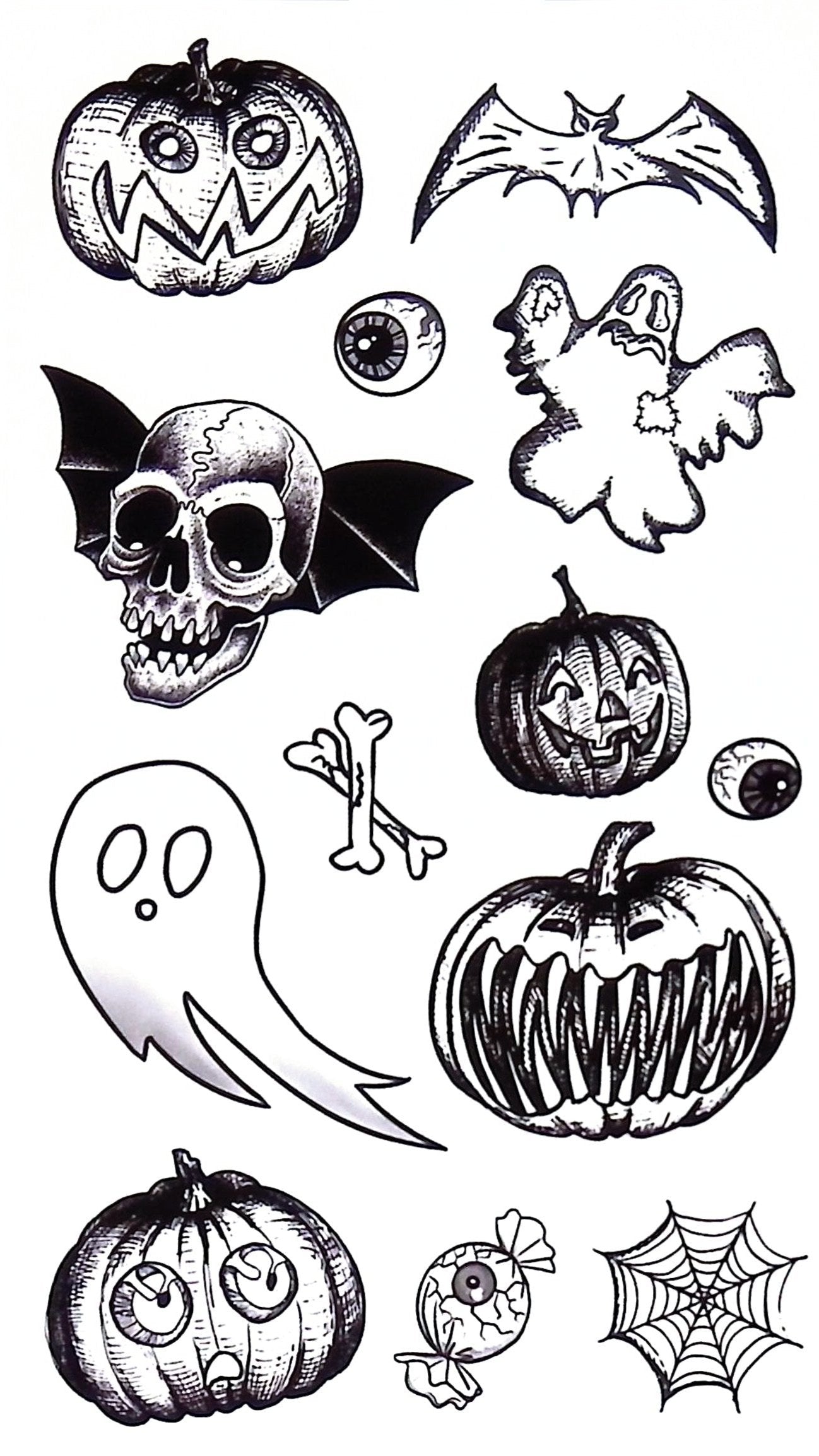 Halloween Instant Tattoos 20