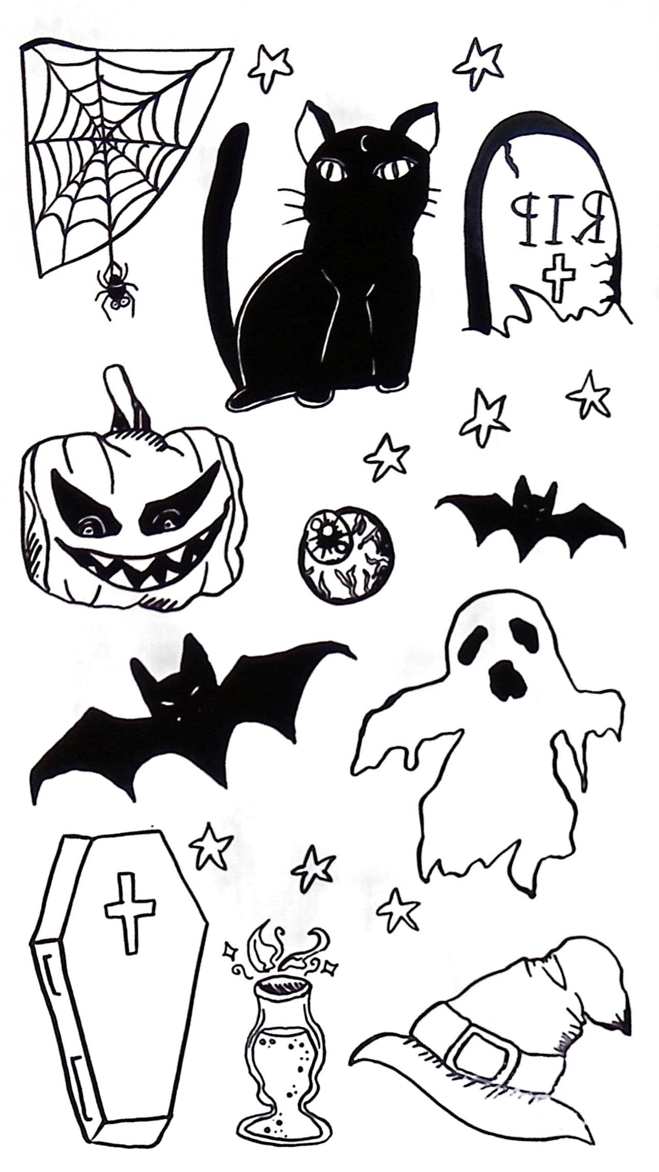 Halloween Instant Tattoos 30