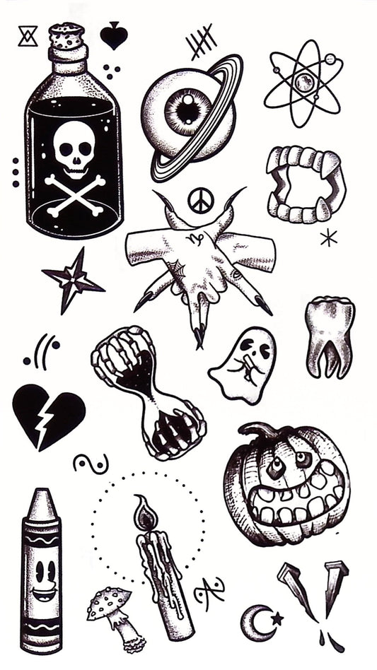 Halloween Instant Tattoos 36