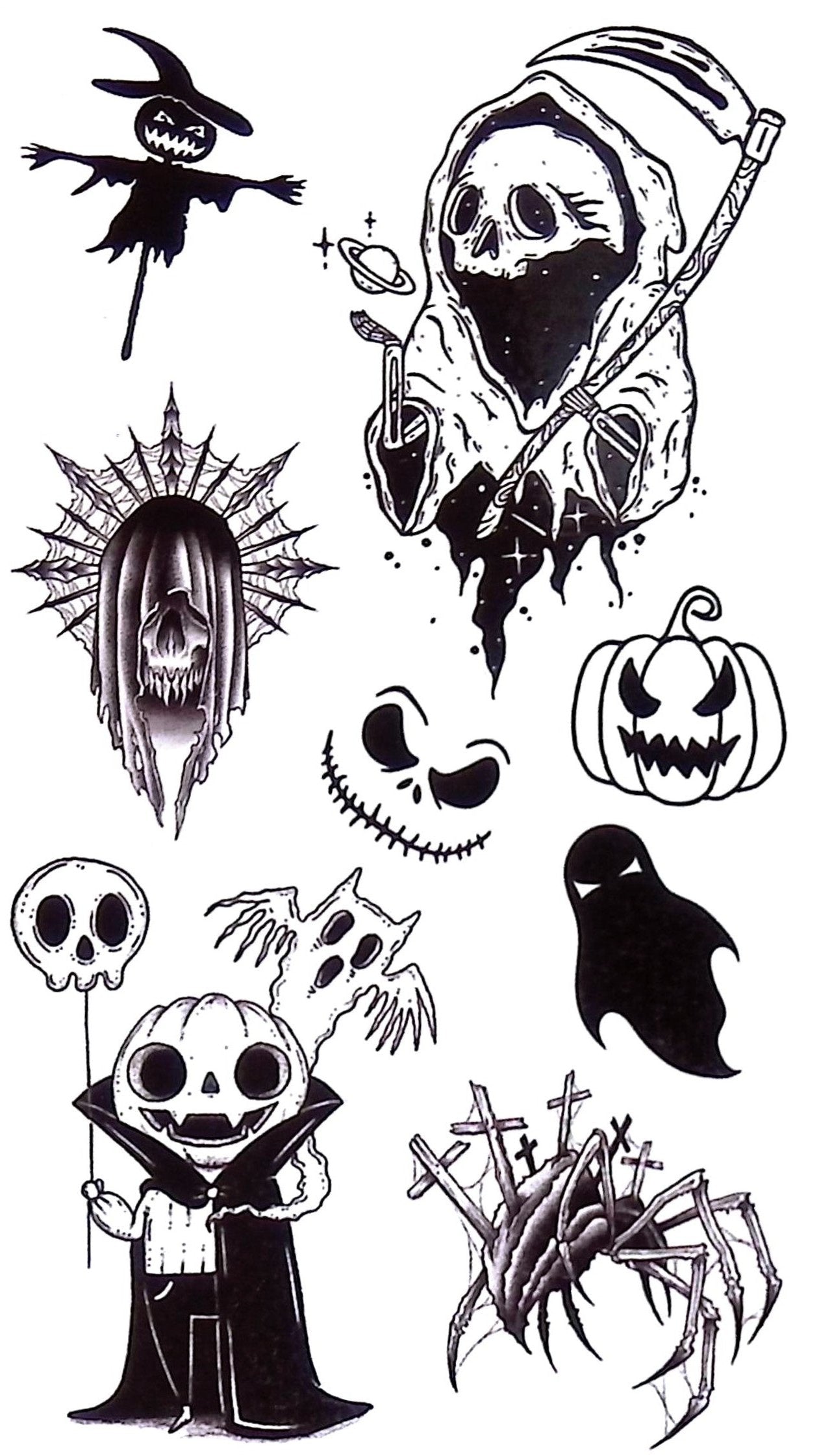 Halloween Instant Tattoos 37