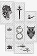 The Confidence Master Kit — Nine Plant-Based Confidence Buff Tattoos for Every Big Moment