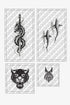 The Power Move Set — Four Confidence Buff Tattoos for Negotiations and Competitions