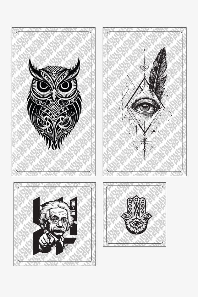 The Steady Set — Four Confidence Buff Tattoos for Exams and Test Days