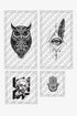 The Steady Set — Four Confidence Buff Tattoos for Exams and Test Days