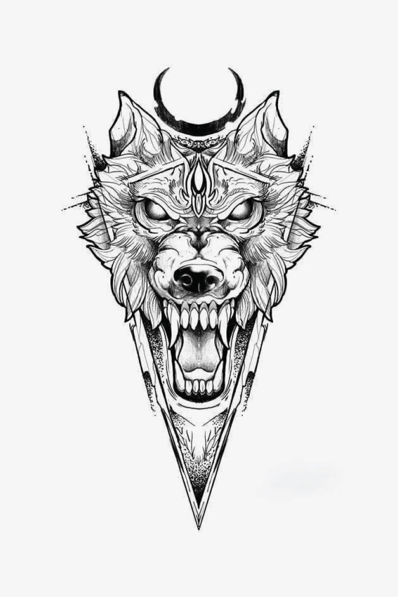 Lone Wolf - Confidence Buff Tattoo for interviews and professional moments