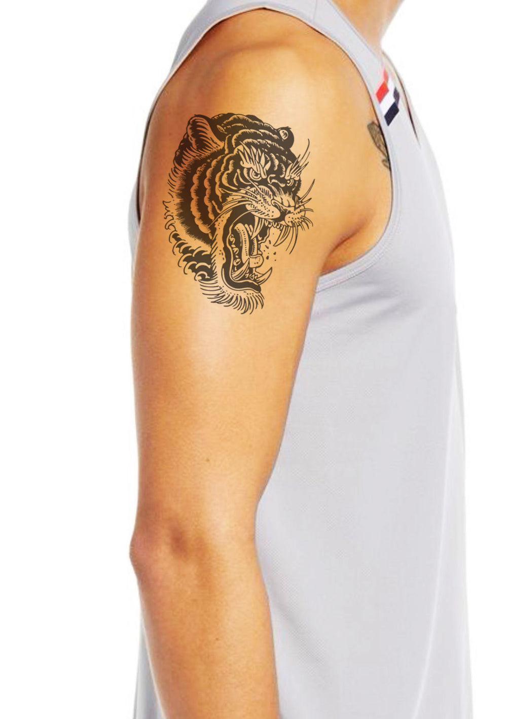 Strength buff tattoo artwork