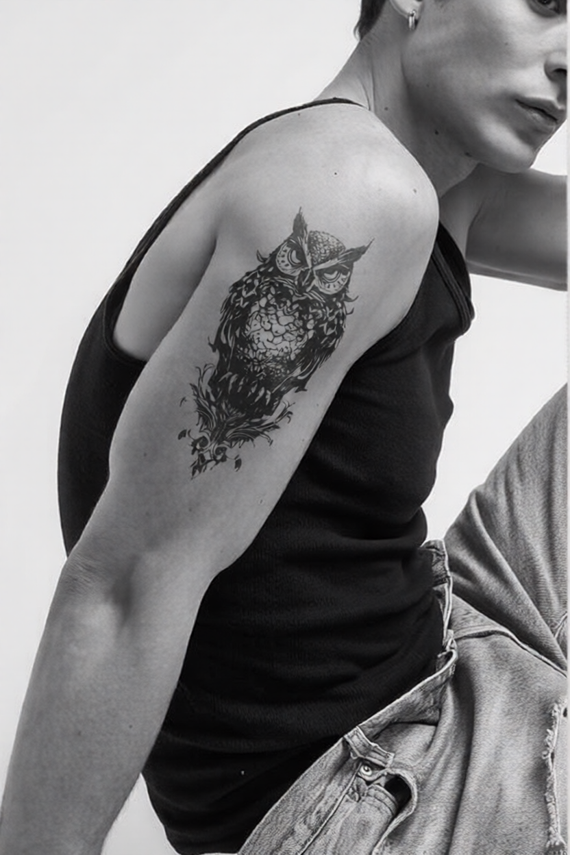 Luck buff tattoo artwork